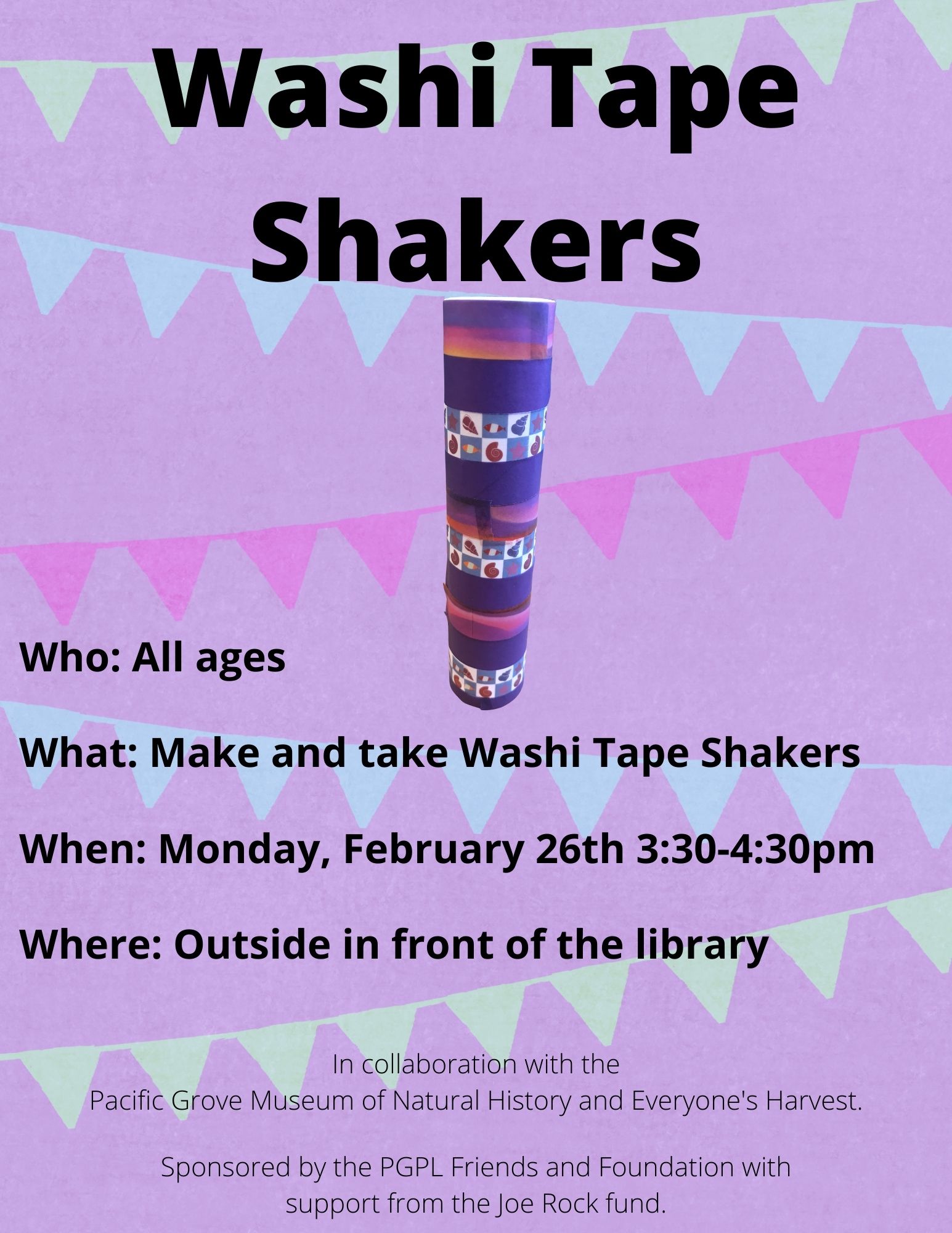 Washi Tape Shakers